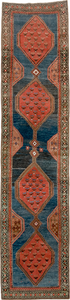 Antique NW Persian Runner Rug (2' x 11')